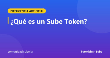 Tarjeta del tutorial: ¿Qué es un Sube Token?